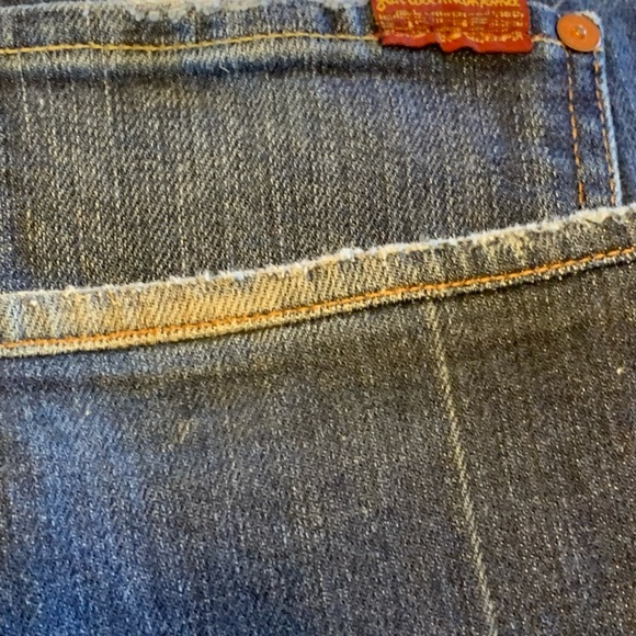 For all mankind 98% cotton jeans Boot cut size 28 - Picture 6 of 9